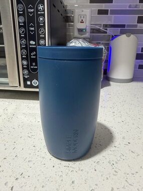 Simple Modern Blue Travel Tumbler